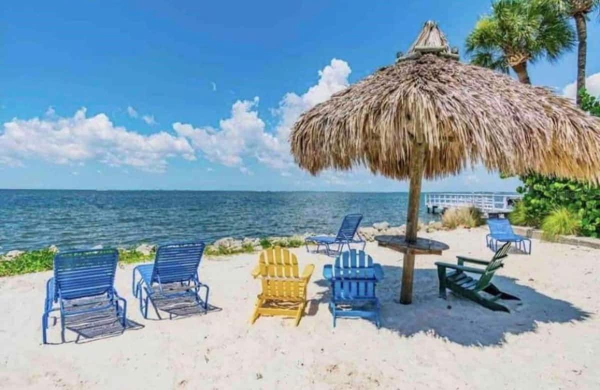 Amazing Waterfront Views Resort, Enjoy Heated Pool & Sunset! Tampa Kültér fotó